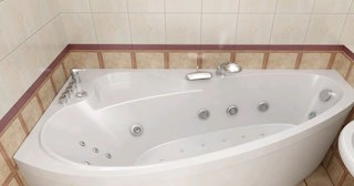 Установка угловой ванны в Кумертау - профессиональный монтаж от СантехДомКра от 3180 рублей